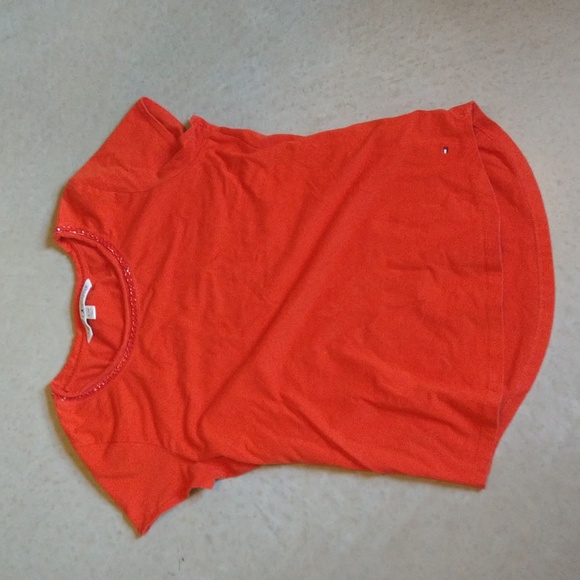 [Tommy Hilfiger] XL orange shirt - Picture 1 of 2